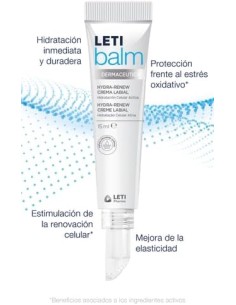 LETIBALM DERMACEUTICS HYDRA-RENEW CREMA LABIAL 15 ML 2