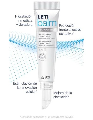 LETIBALM DERMACEUTICS HYDRA-RENEW CREMA LABIAL...
