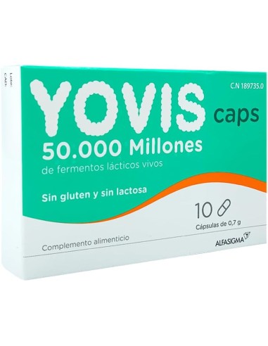 YOVIS COMPLEMENTO ALIMENTICIO 10 CAPSULAS