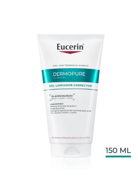 EUCERIN DERMOPURE GEL LIMPIADOR CORRECTOR 150 ML