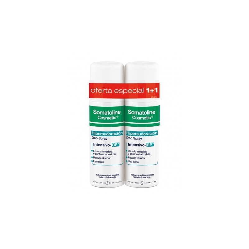 SOMATOLINE DUPLO DESODORANTE SPRAY INTENSIVO 125mL