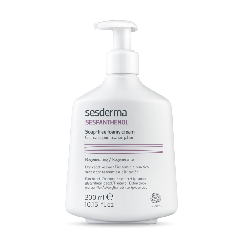 SESDERMA SESPANTHENOL CREMA ESPUMOSA SIN JABON  300 ml