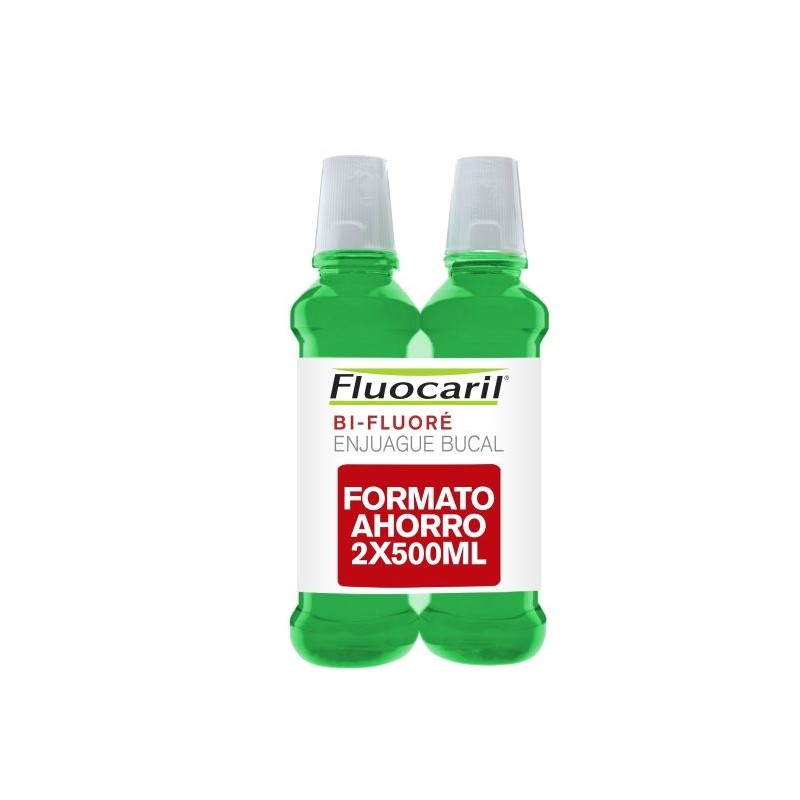 FLUOCARIL DUPLO COLUTORIO BI-FLUORE 2x500ML