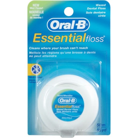 ORAL-B ESSENCIAL FLOSS CERA/MENTA
