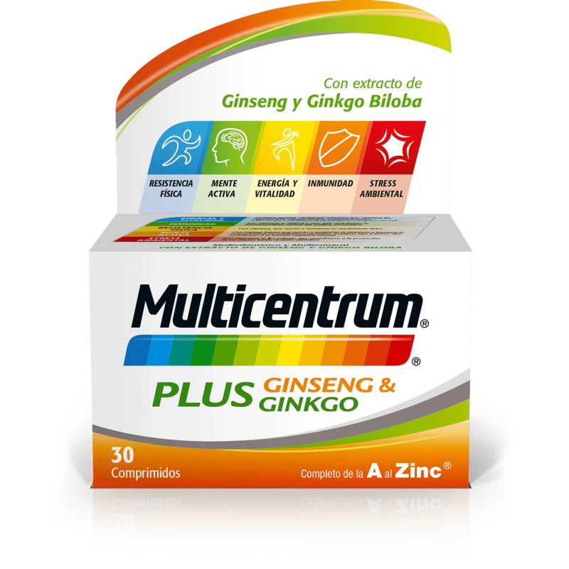 MULTICENTRUM PLUS GINSENG 30 CPR