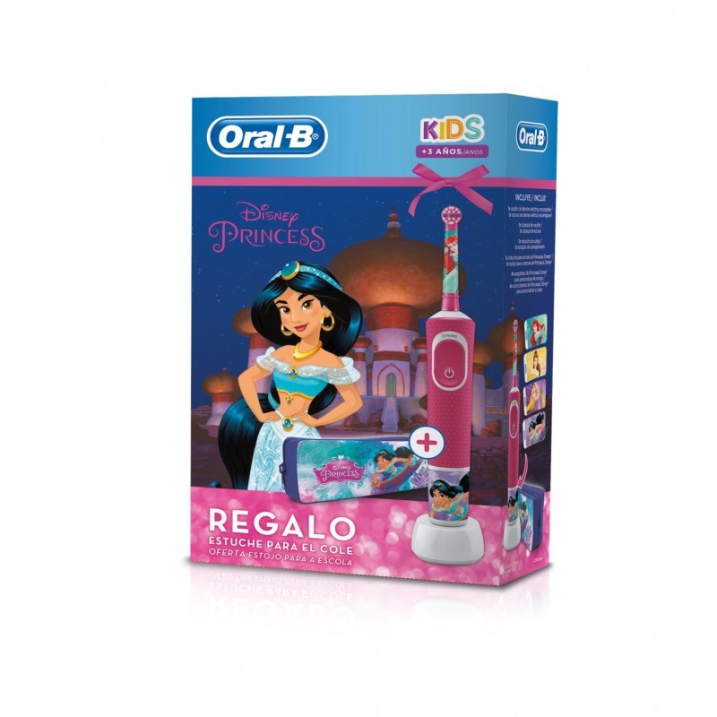 ORAL B CEPILLO ELECTRICO PACK PRINCESAS+ESTUCHE +3 AÑOS